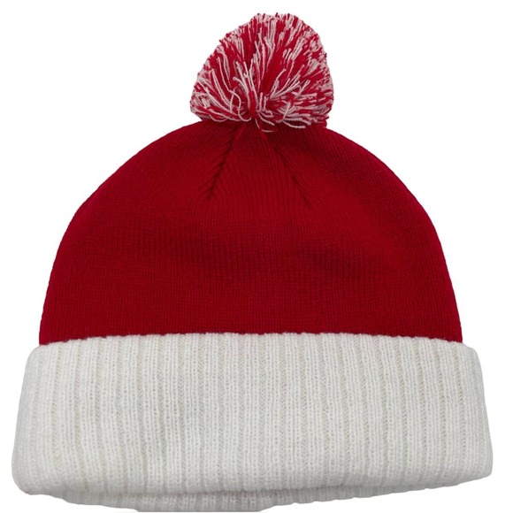 Adidas Cuffed Knit Pom (Rare) Beanie Hat - Picture 2 of 8